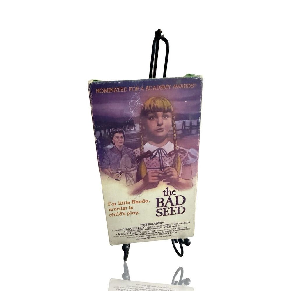 The Bad Seed VHS 1996 Warner Bros Horror Film English Movie